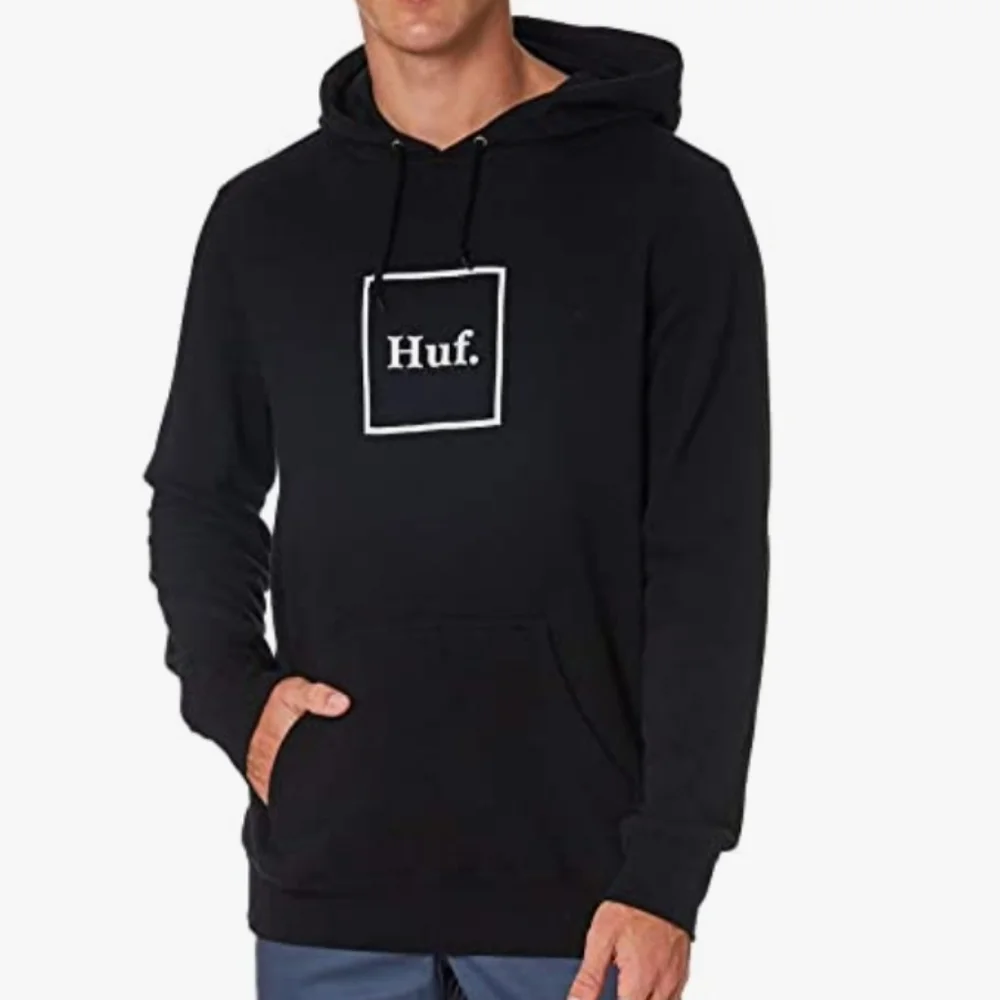 NWT Men's HUF Box Logo Hoodie - Picture 6 of 13